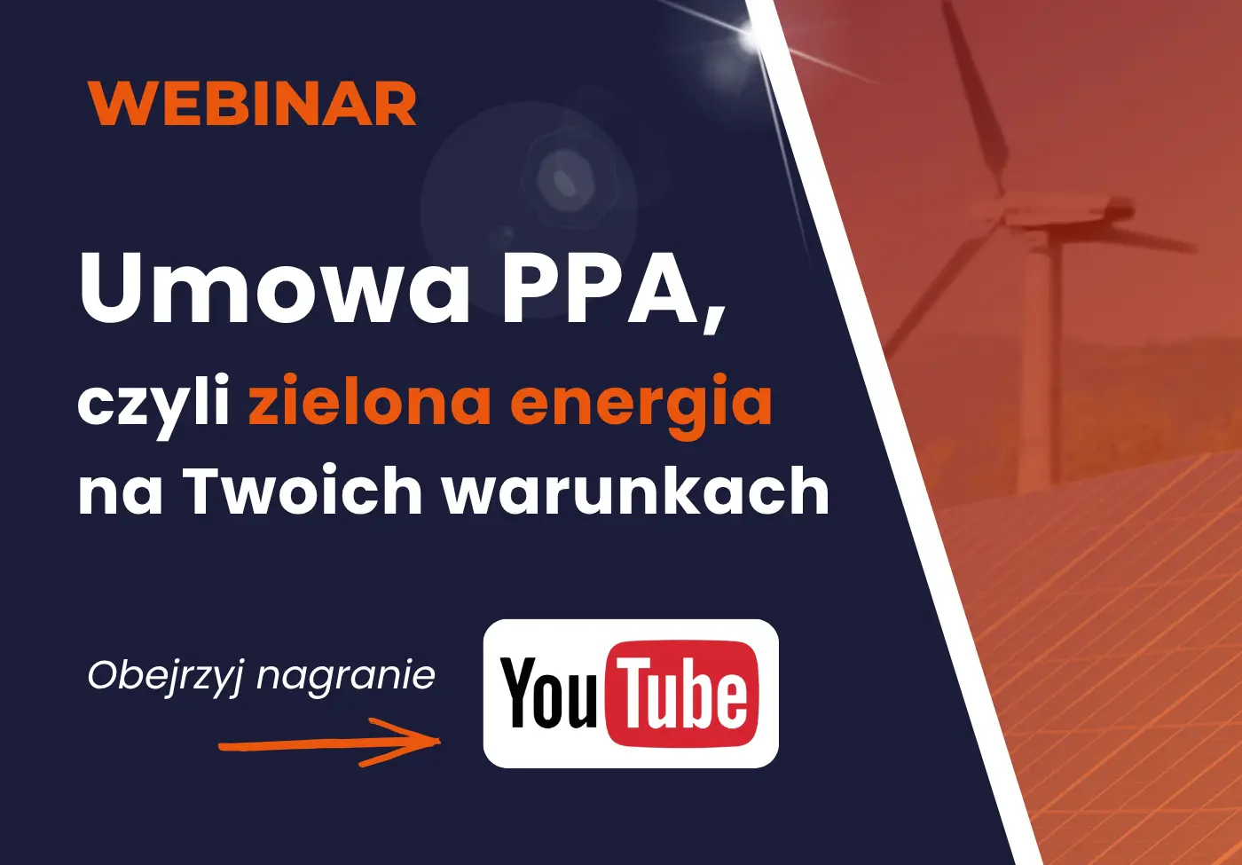 Umowa PPA – zielona energia dla firm | webinar Energy Solution